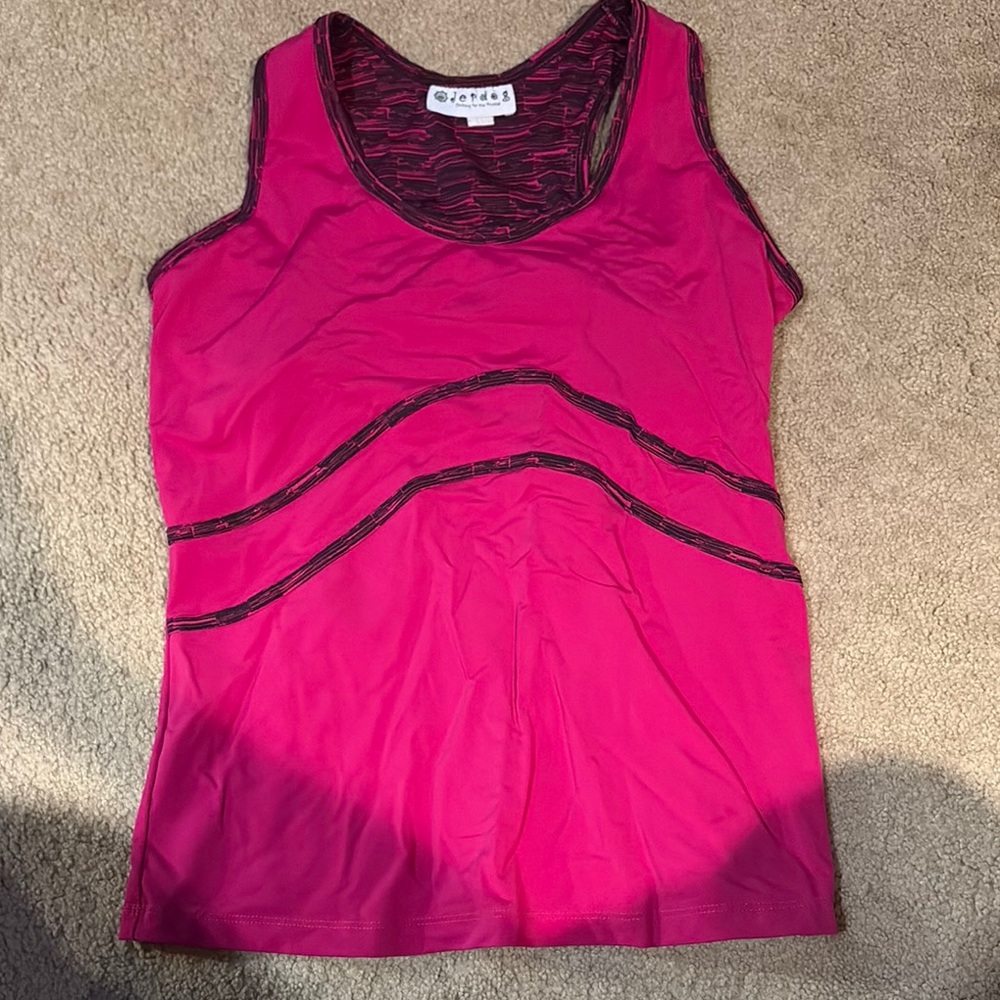 Women's Pink Sleeveless Top